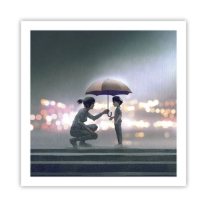 Poster - And Everything Is All Right - 60x60 cm