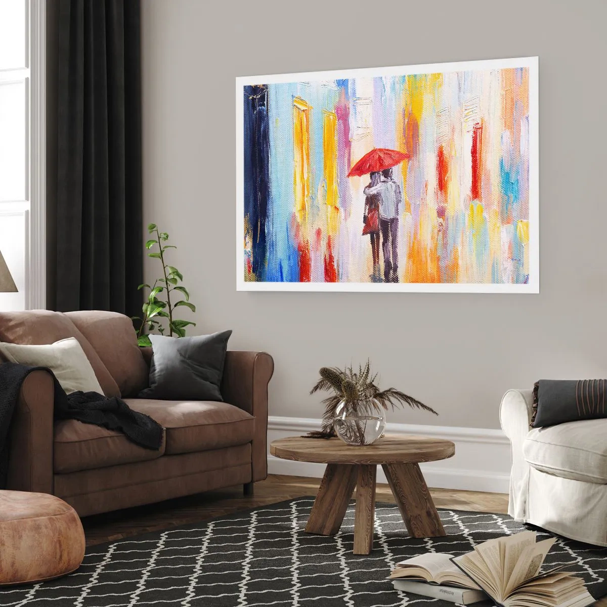 Poster - Let It rain - 70x50 cm