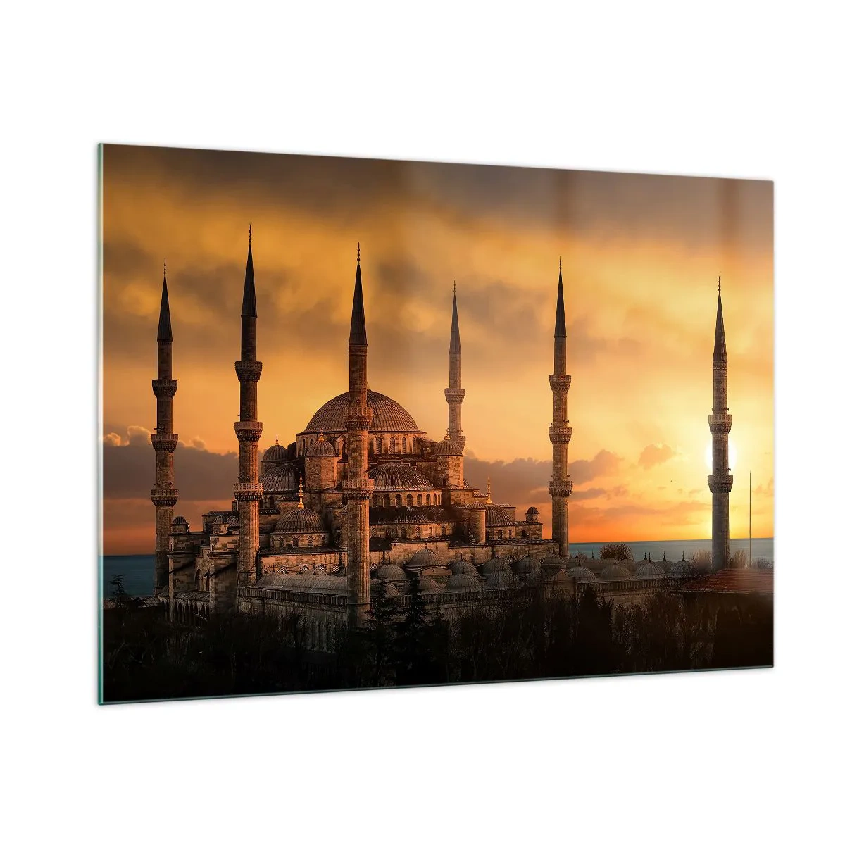 Glass picture - God Is Great - 100x70 cm