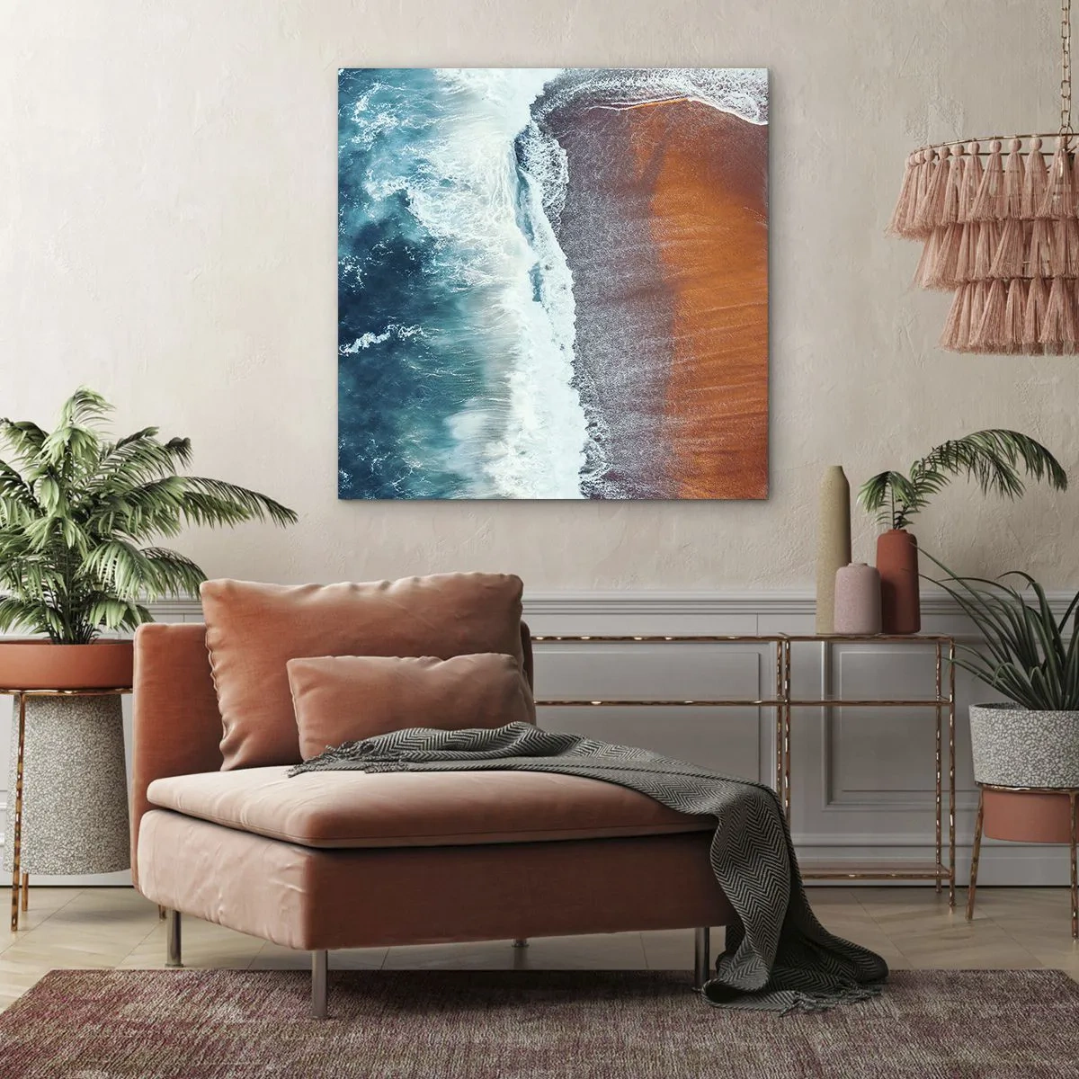 Canvas picture - Touch of the Ocean - 60x60 cm