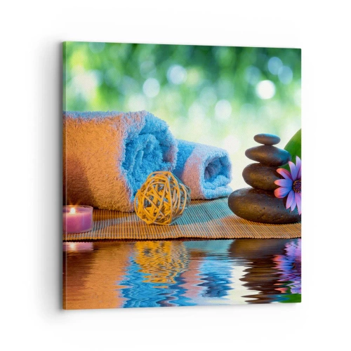 Canvas picture - Time for the Body - 70x70 cm