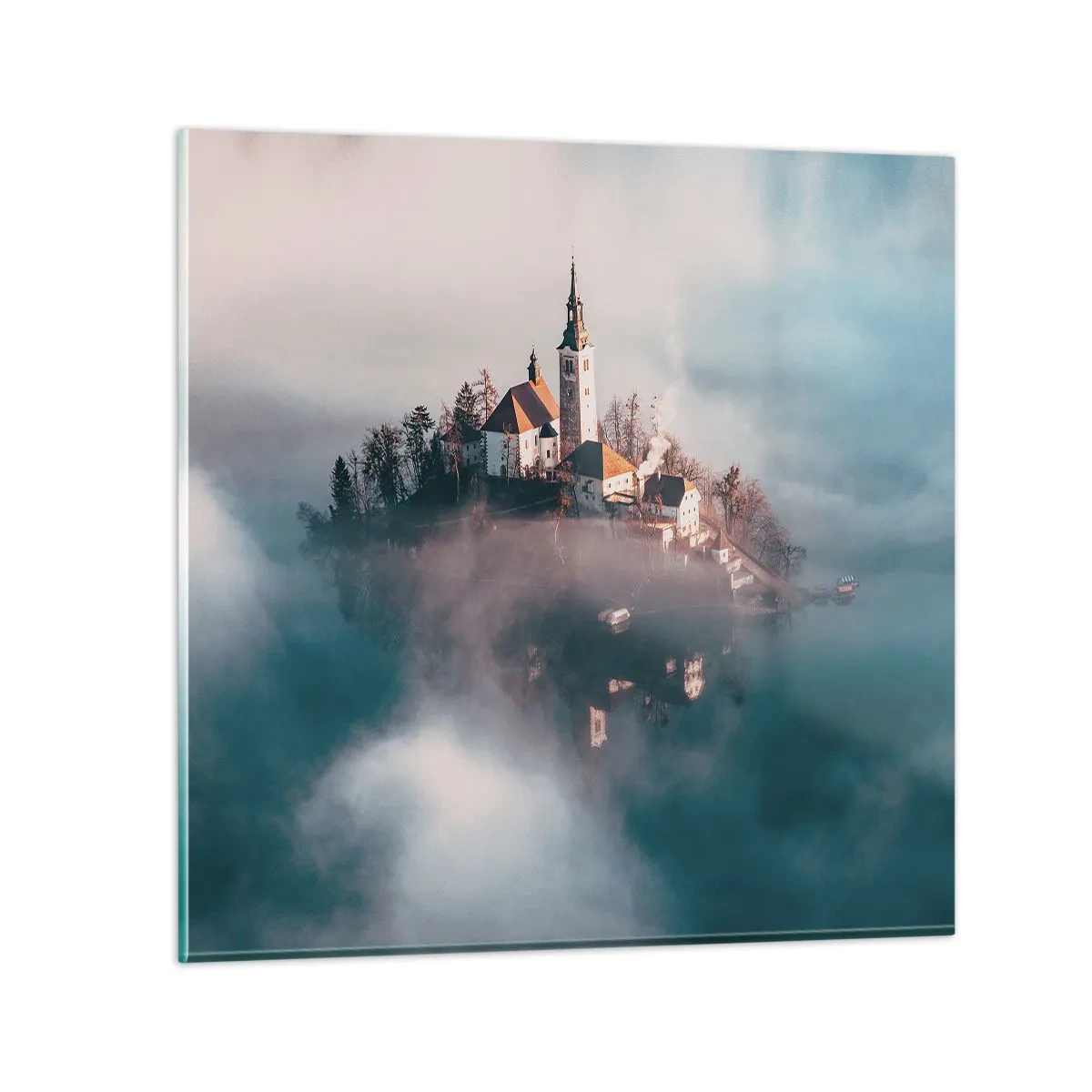 Glass picture - Island of Dreams - 30x30 cm