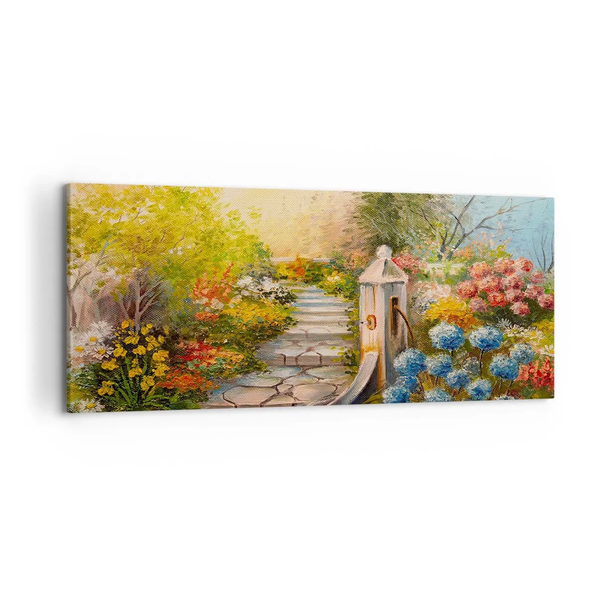 Canvas picture - In Full Bloom - 120x50 cm