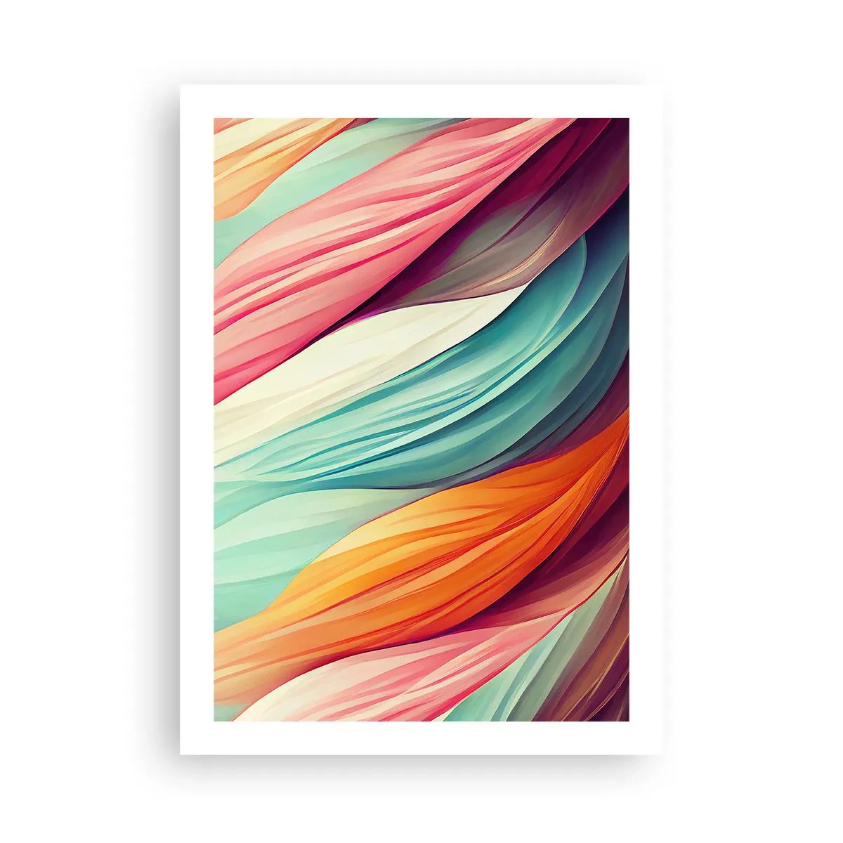 Poster - Rainbow Knot - 50x70 cm