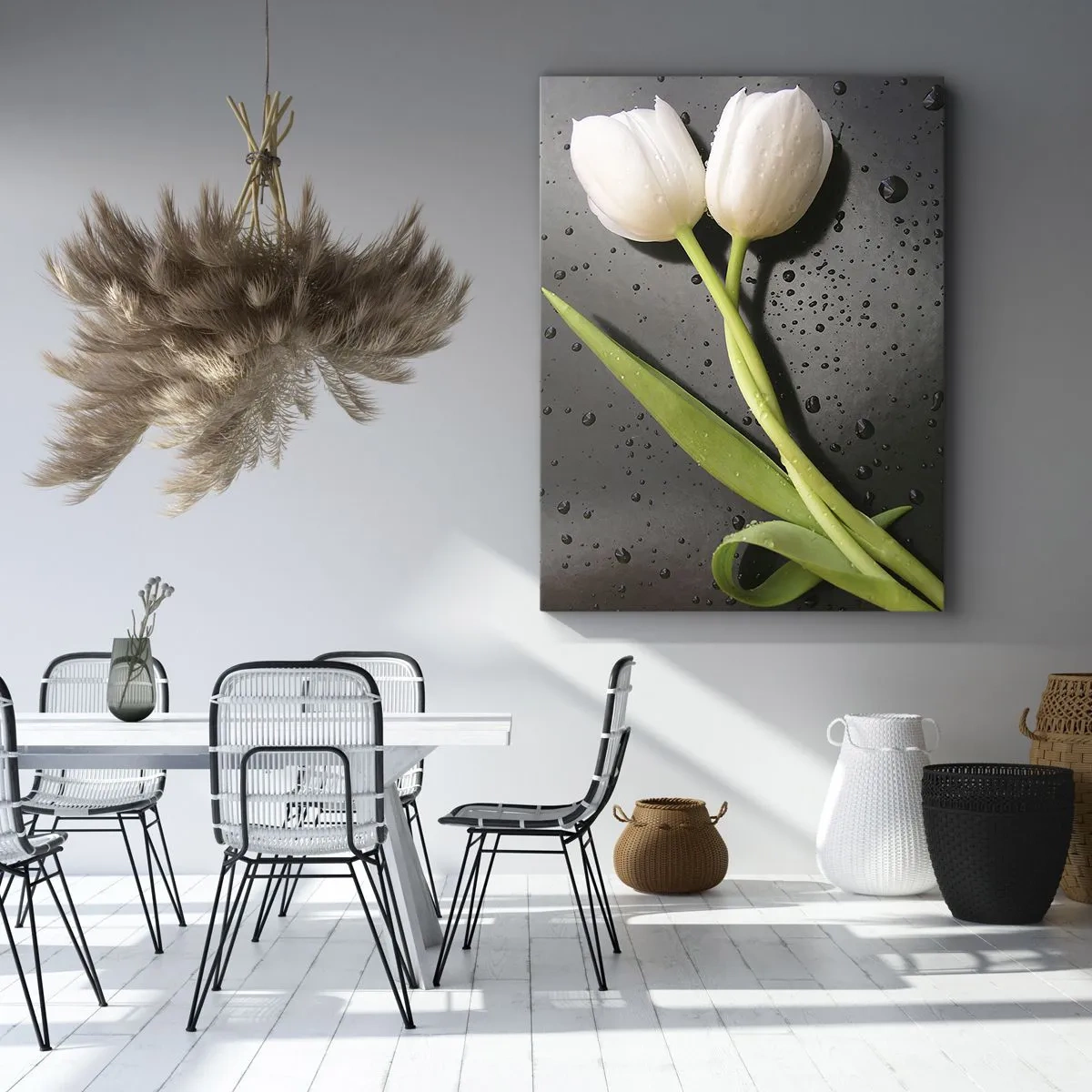 Canvas picture - Spring Braid - 45x80 cm