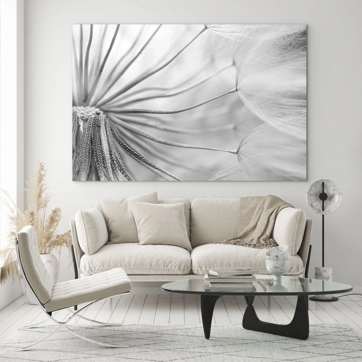 Glass picture - Dandelion Kites - 100x70 cm