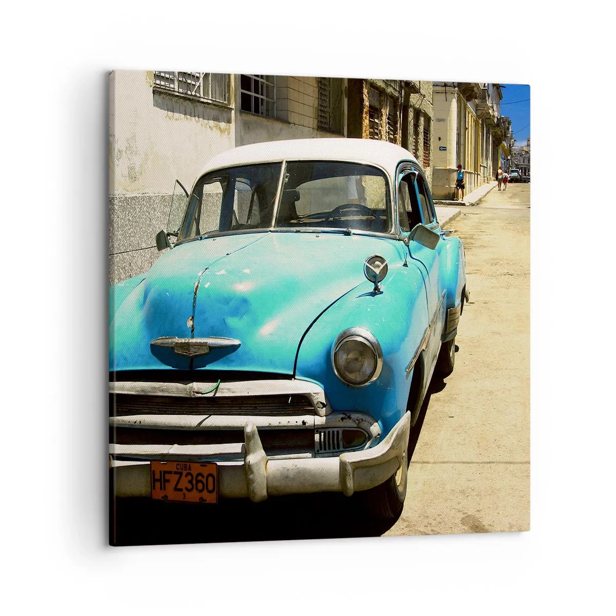 Canvas picture - Eviva Cuba! - 50x50 cm