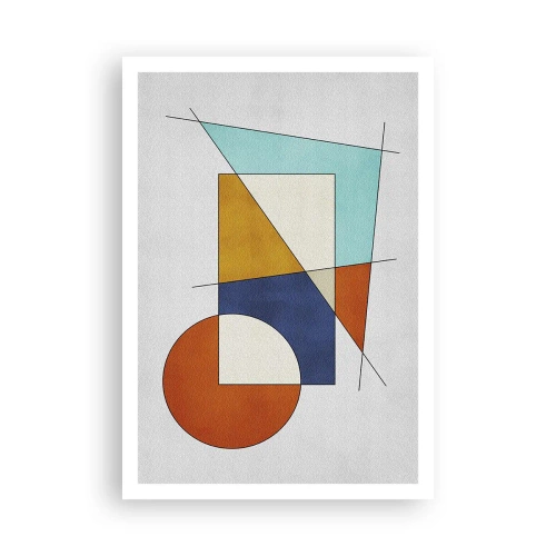 Poster - Abstract: Modernist Fun - 70x100 cm