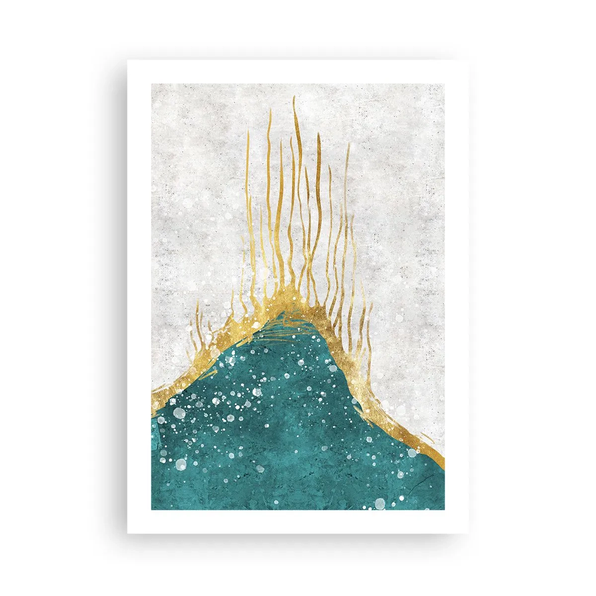 Poster - Golden Tide - 50x70 cm
