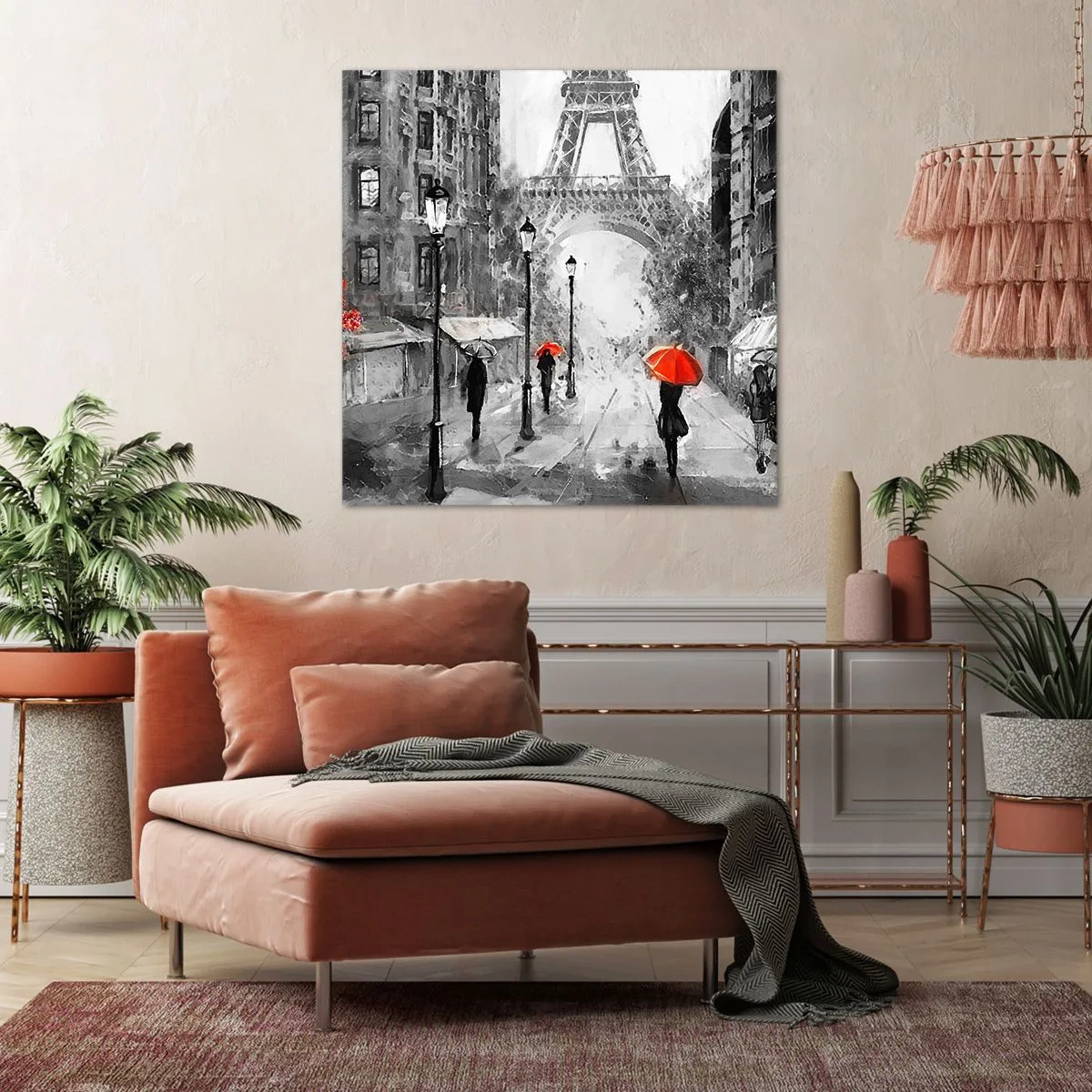 Canvas picture - All Roads Lead to Her - 60x60 cm