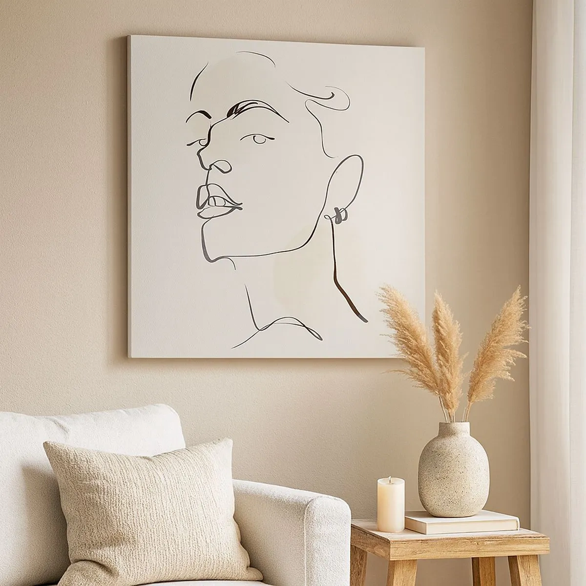 Canvas picture - Proud Look - 30x30 cm