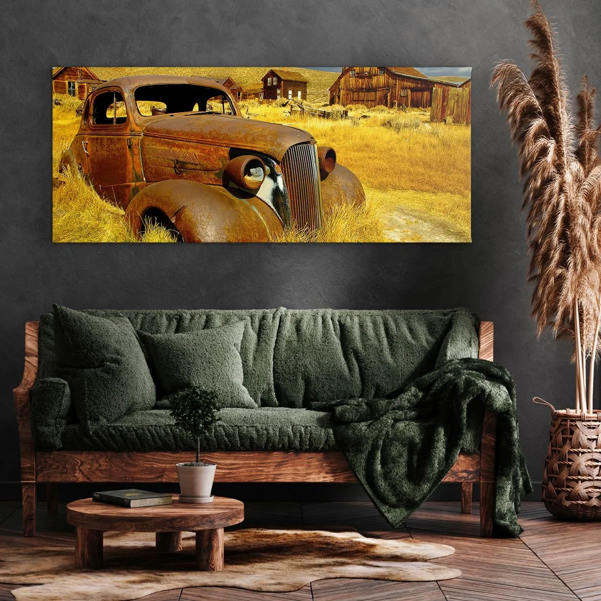 Canvas picture - Deserved Rest - 120x50 cm