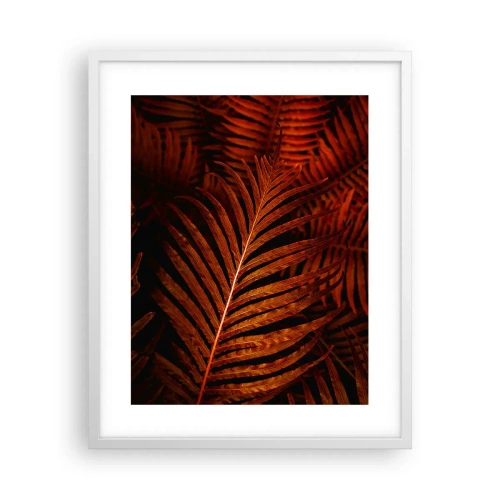 Poster in white frmae - Heat of Life - 40x50 cm