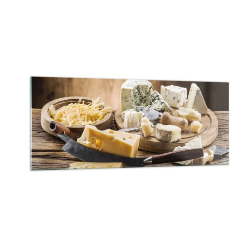Glass picture - Say Cheese! - 100x40 cm