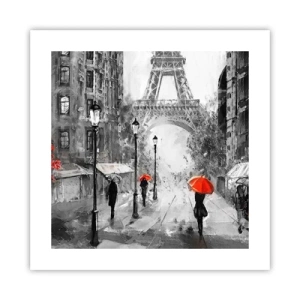 Poster - All Roads Lead to Her - 40x40 cm