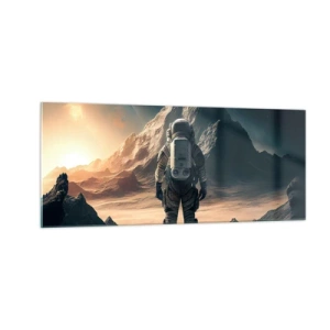 Glass picture - New Challenge - 100x40 cm