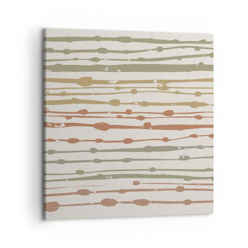 Canvas picture - Musical Colour Notation - 60x60 cm