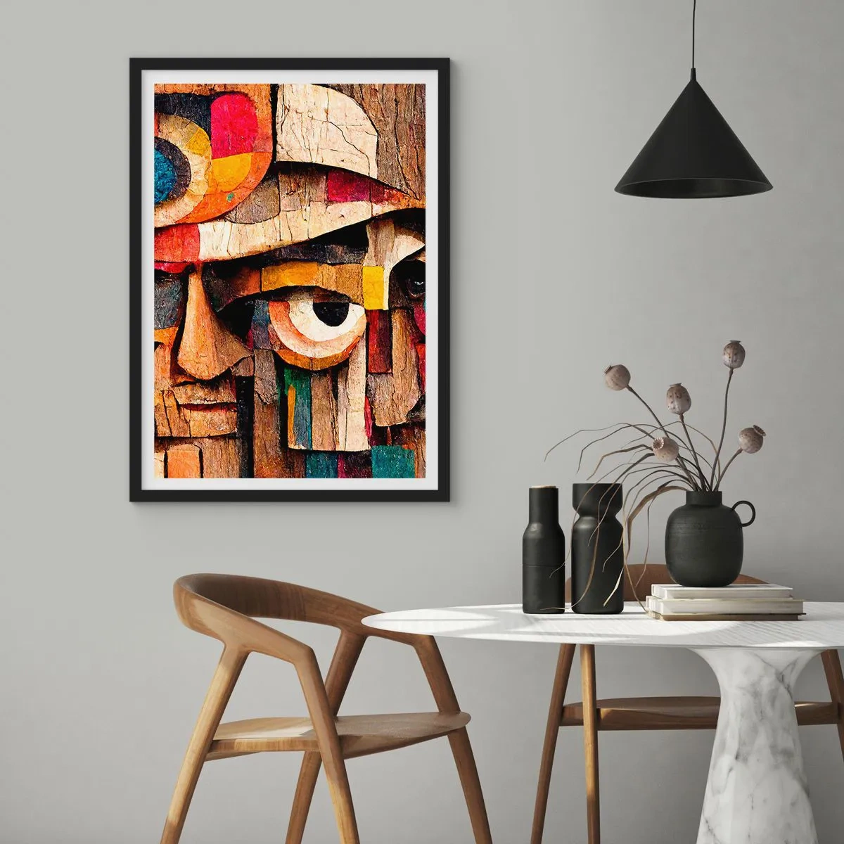 Poster in black frame - I Can See You - 30x40 cm