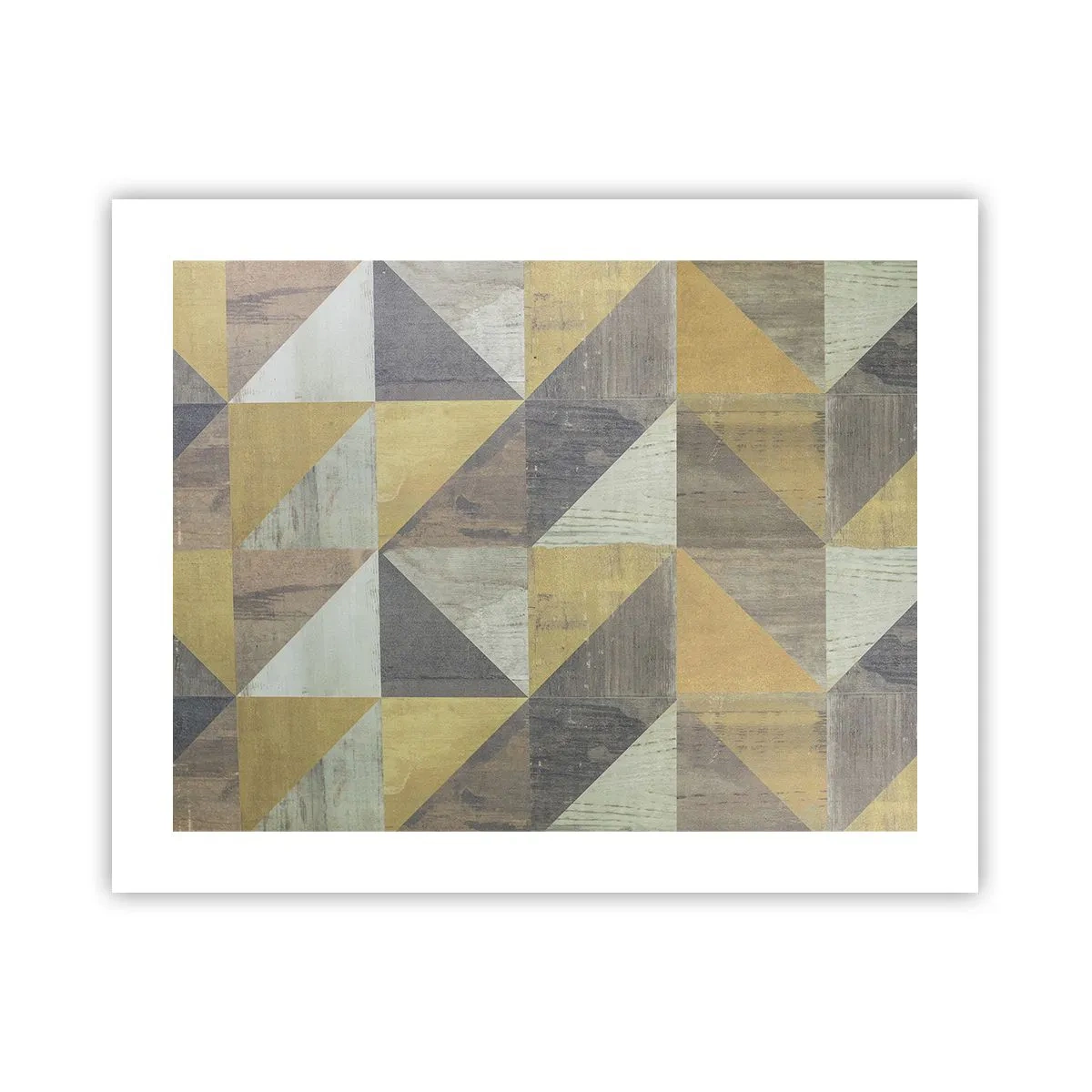 Poster - The Art. of Triangles - 50x40 cm