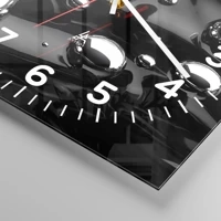 Clock face with numbers