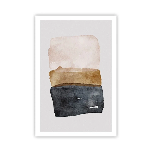 Poster - Composition of the Colours of the Soil - 61x91 cm