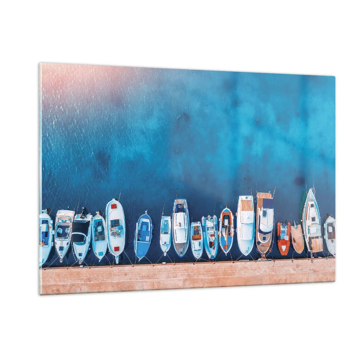 Glass picture - In One Row - 120x80 cm