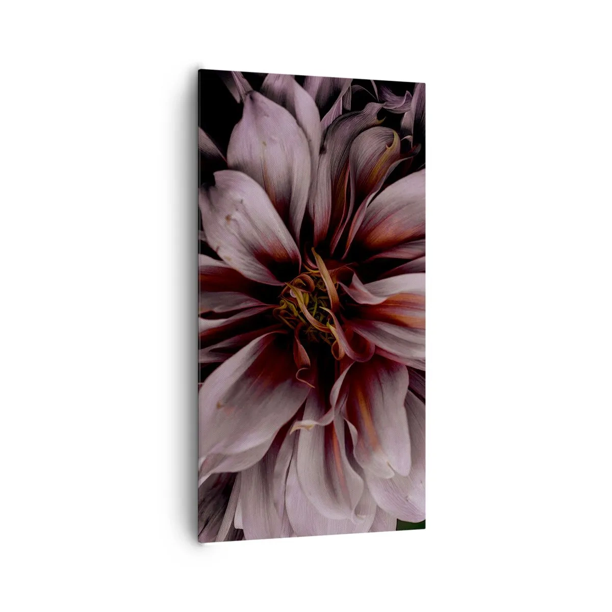 Canvas picture - Flowery Heart - 65x120 cm