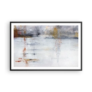 Poster in black frame - Behind a Curtain of Air - 91x61 cm