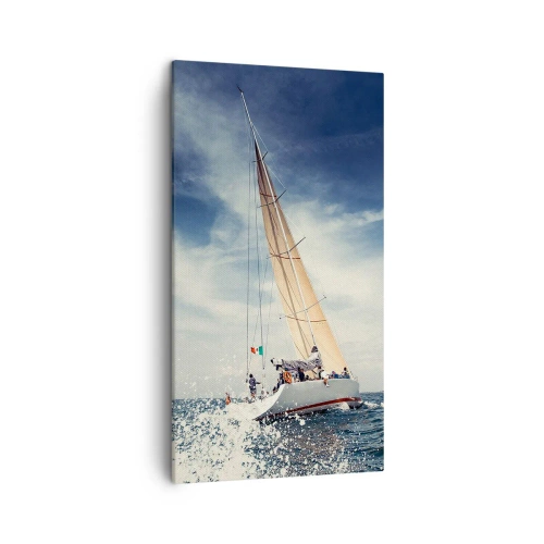 Canvas picture - They Won't Catch Us - 45x80 cm