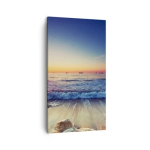 Canvas picture - What Is behind the Horizon? - 45x80 cm