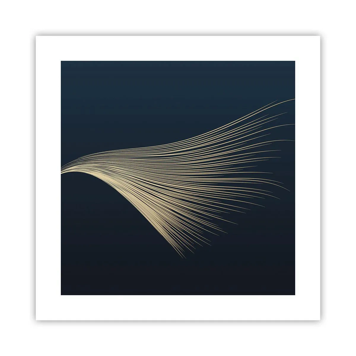 Poster - Like Angel's Hair - 40x40 cm