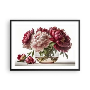 Poster in black frame - In Full Bloom of Beauty - 70x50 cm