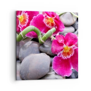 Canvas picture - Coolness and Heat - 70x70 cm