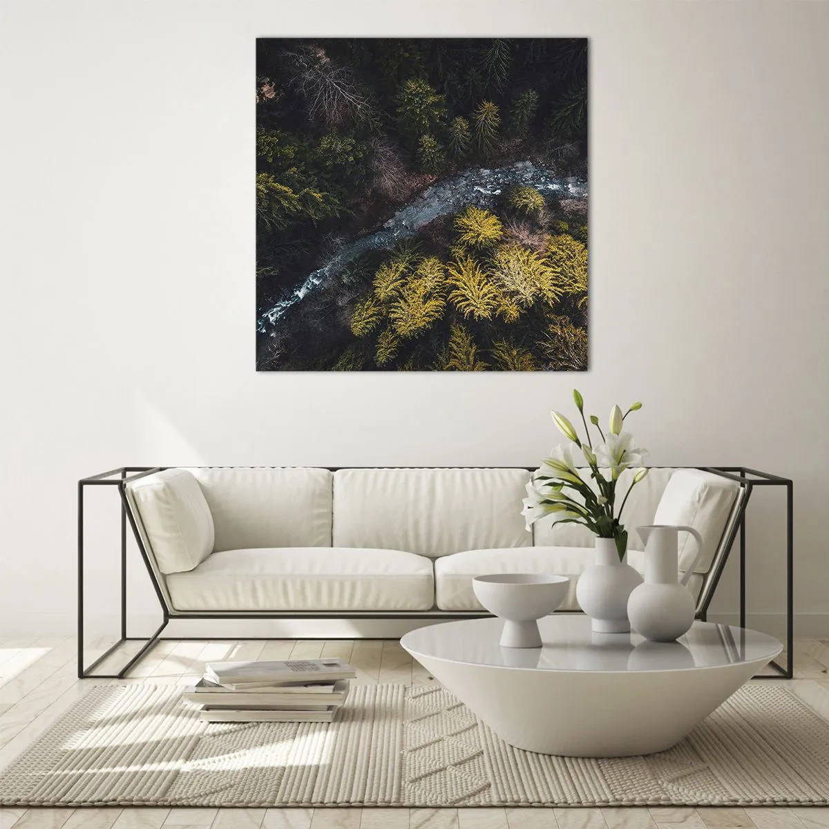 Glass picture - Fast and Faster - 70x70 cm