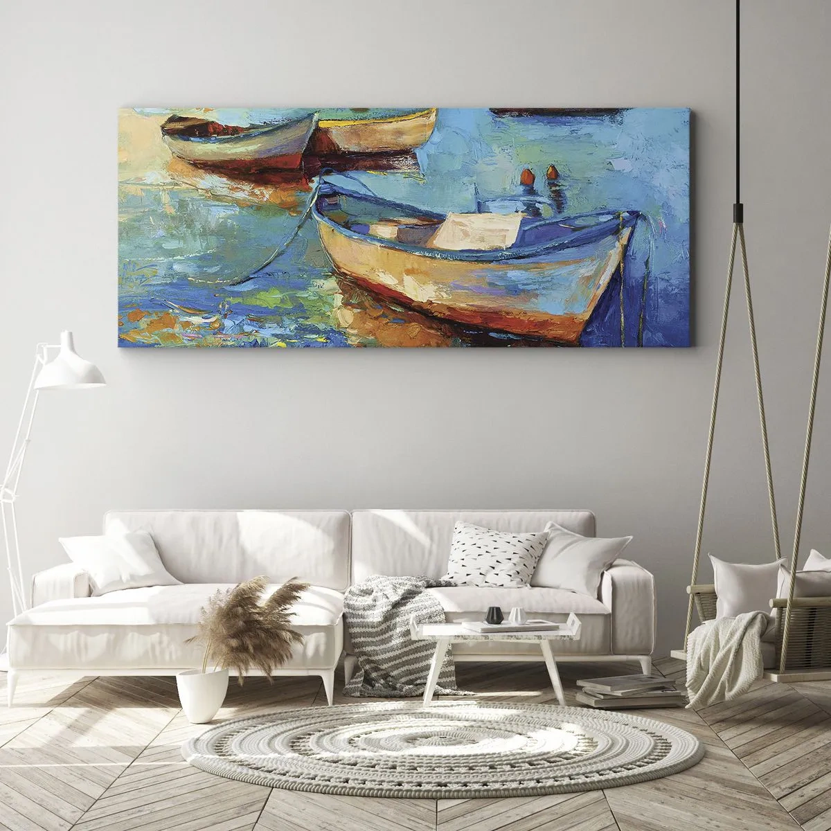 Canvas picture - In a Southern Bay - 160x50 cm