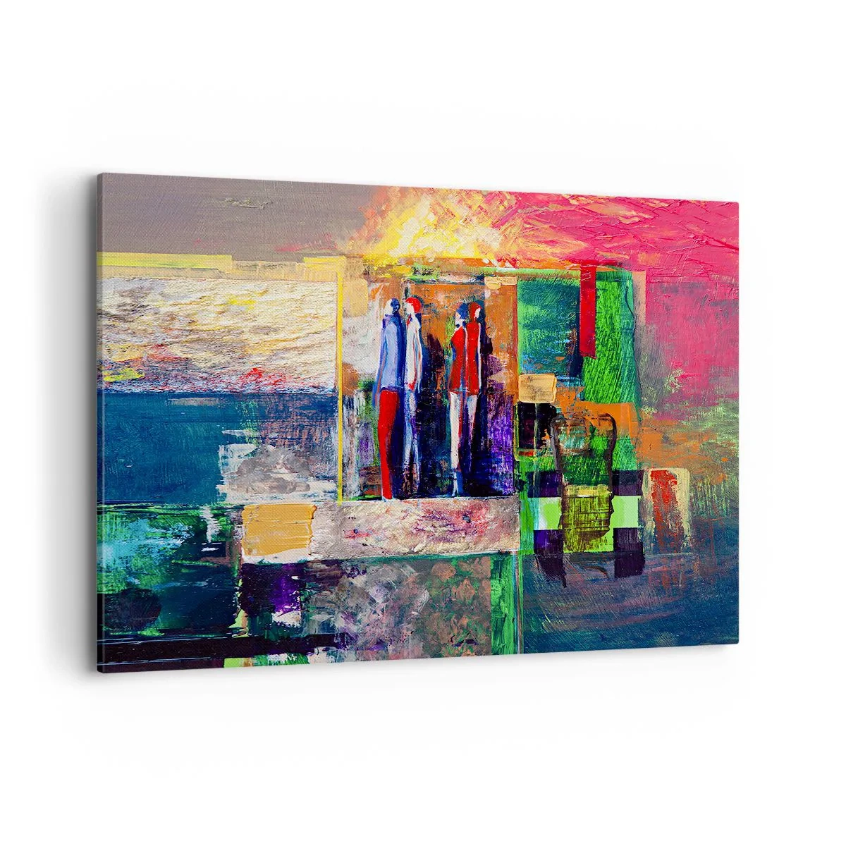 Canvas picture - Relations and Emotions - 120x80 cm