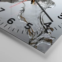 Clock face with numbers