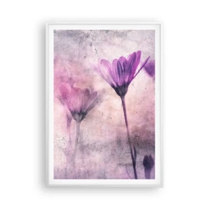 Poster in white frmae - Dream of Flowers - 70x100 cm