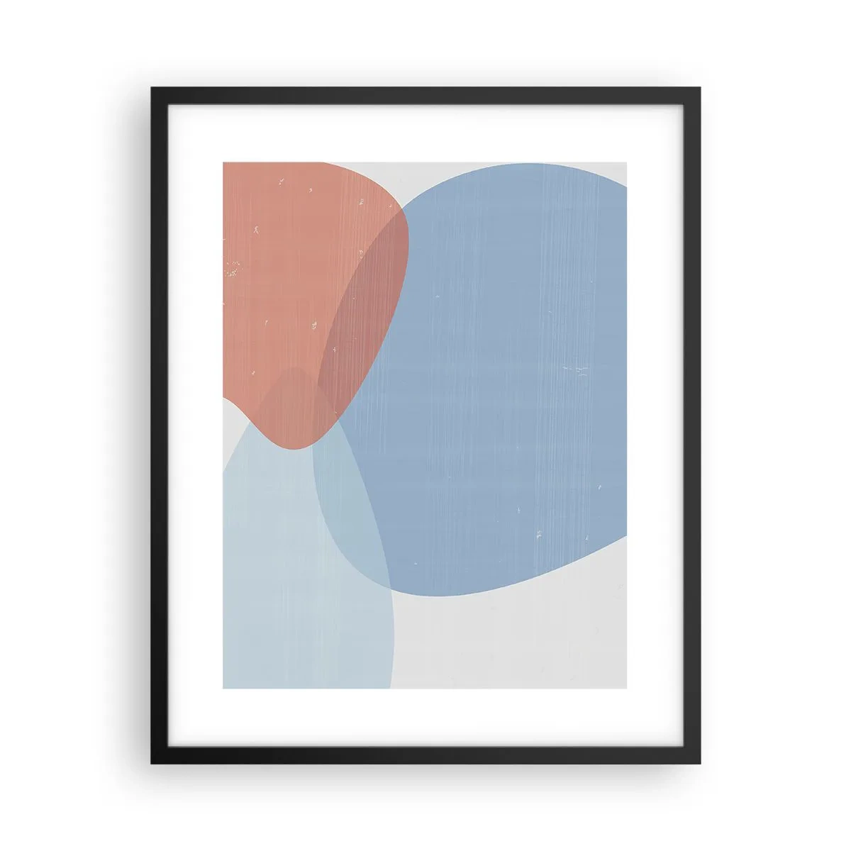 Poster in black frame - Pastel Relations - 40x50 cm