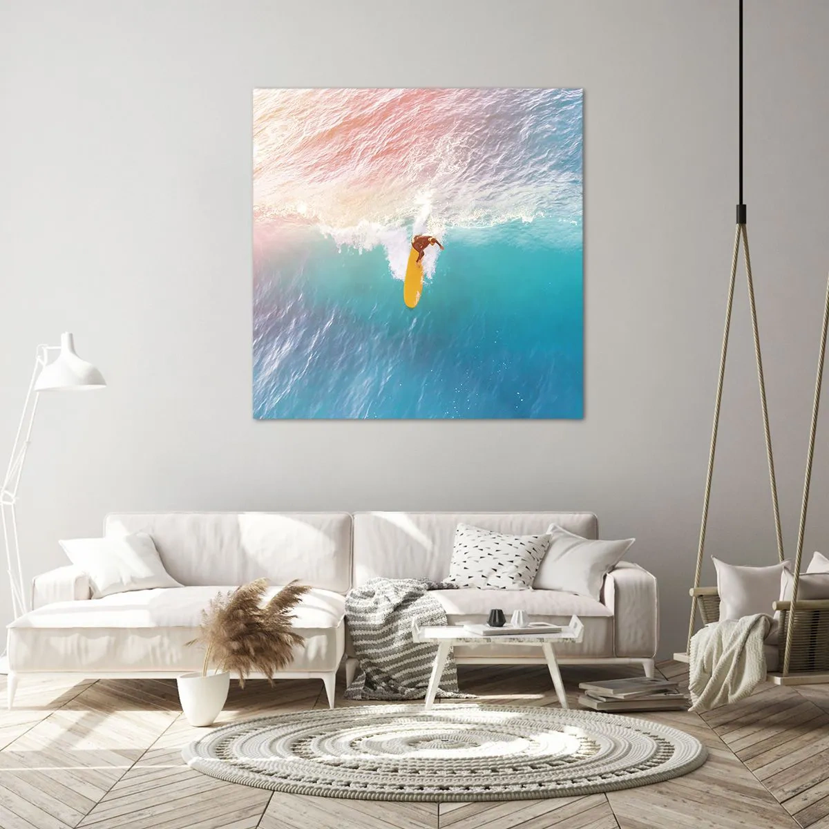 Canvas picture - Ocean Rider - 50x50 cm