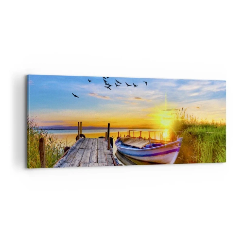 Canvas picture - Goodbye, See You tomorrow - 100x40 cm