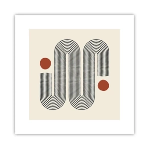 Poster - From Beginning till the End - 30x30 cm