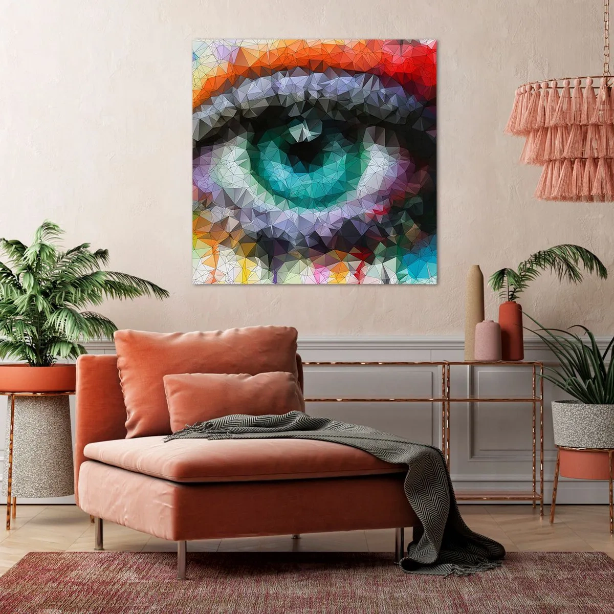 Canvas picture - Crystal Clear Eyes - 50x50 cm