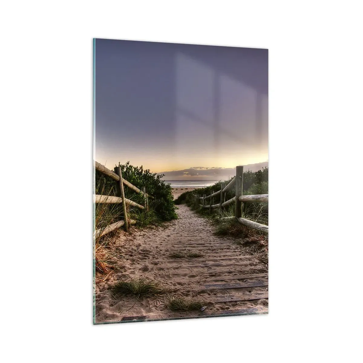 Glass picture - You Can See the Destination - 80x120 cm