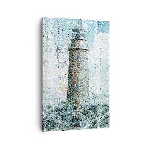 Canvas picture - On an Old Piece of Wood - 80x120 cm