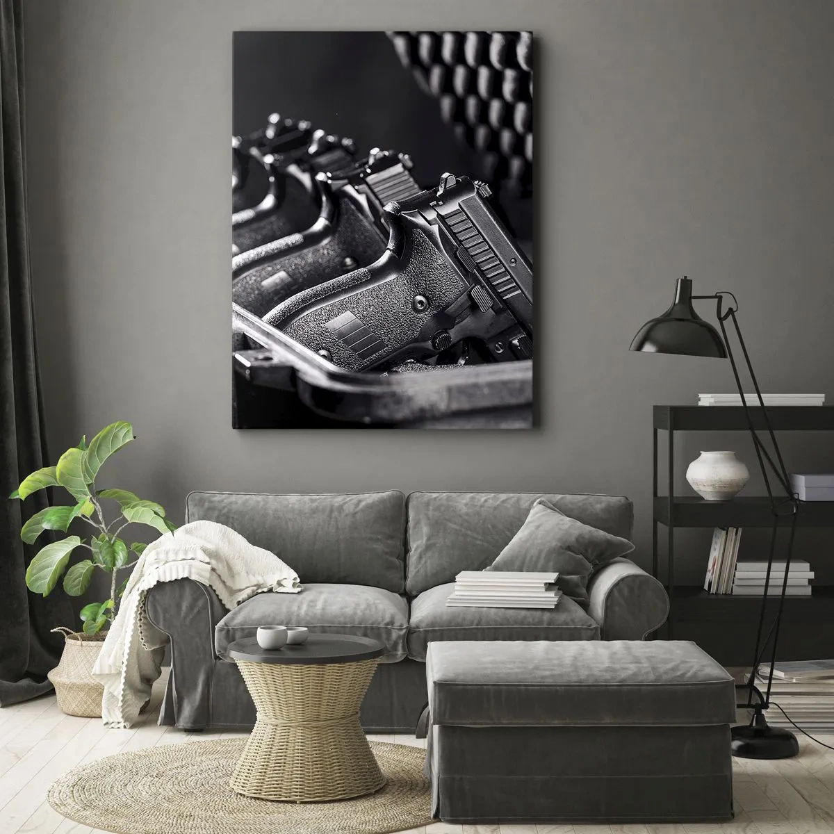 Canvas picture - Male Sport - 55x100 cm