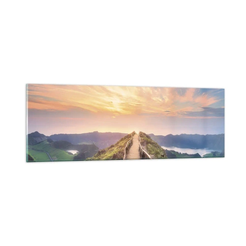 Glass picture - Close to Heaven - 90x30 cm