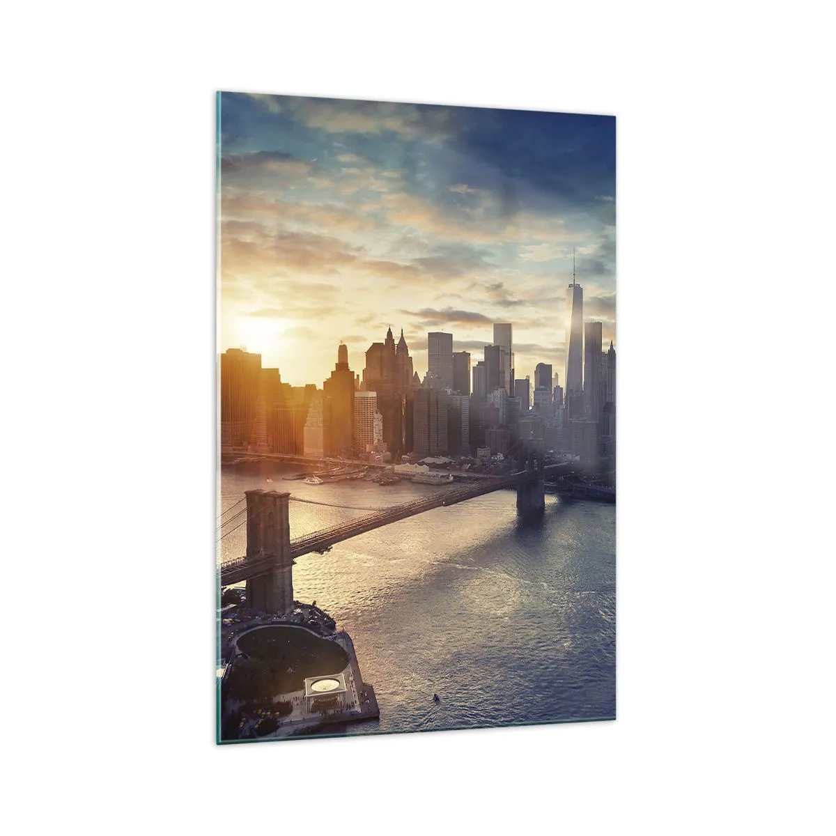 Glass picture - Monument to the Culture of the West - 70x100 cm