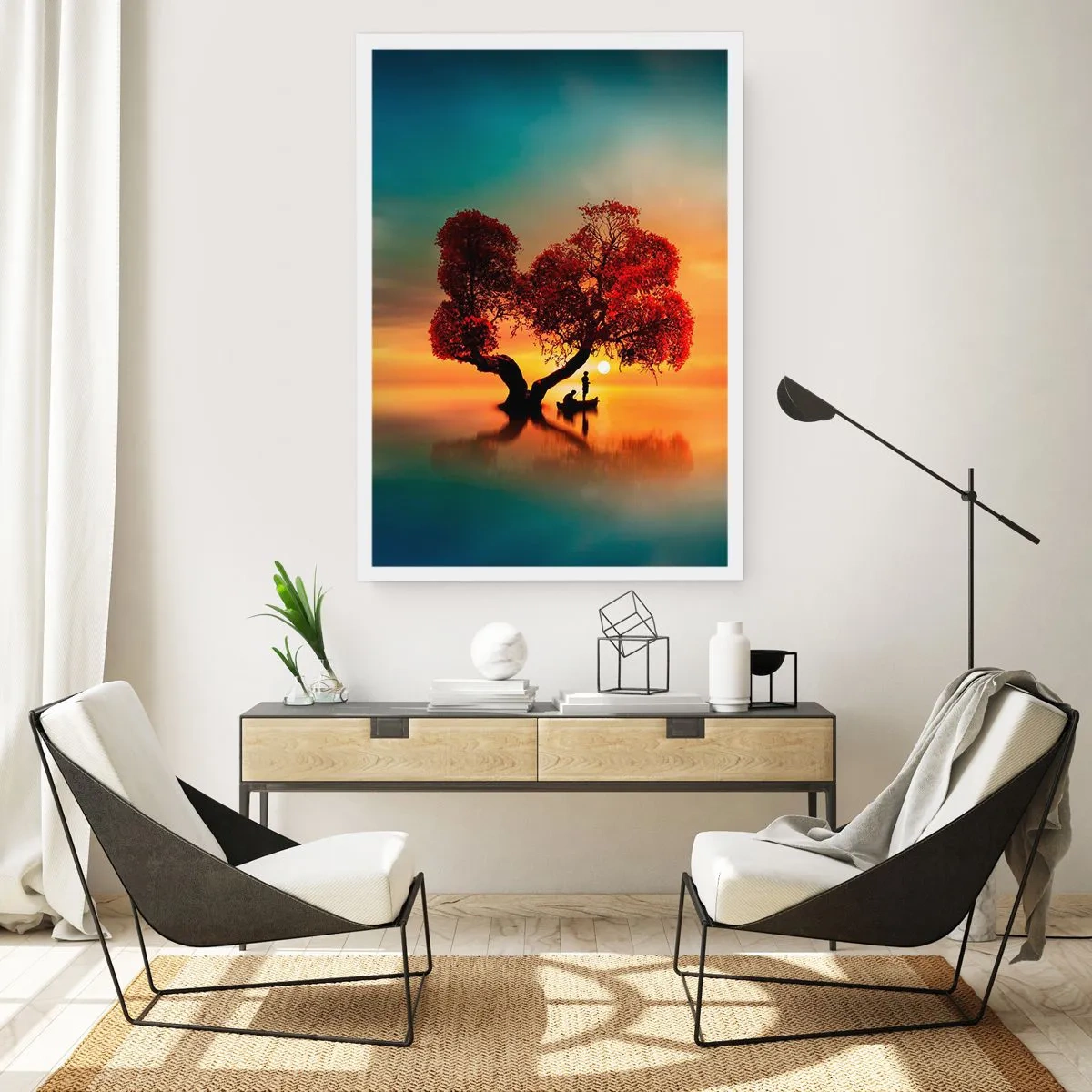 Poster - Far Away and Lost to the World - 40x50 cm