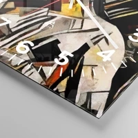 Clock face with numbers